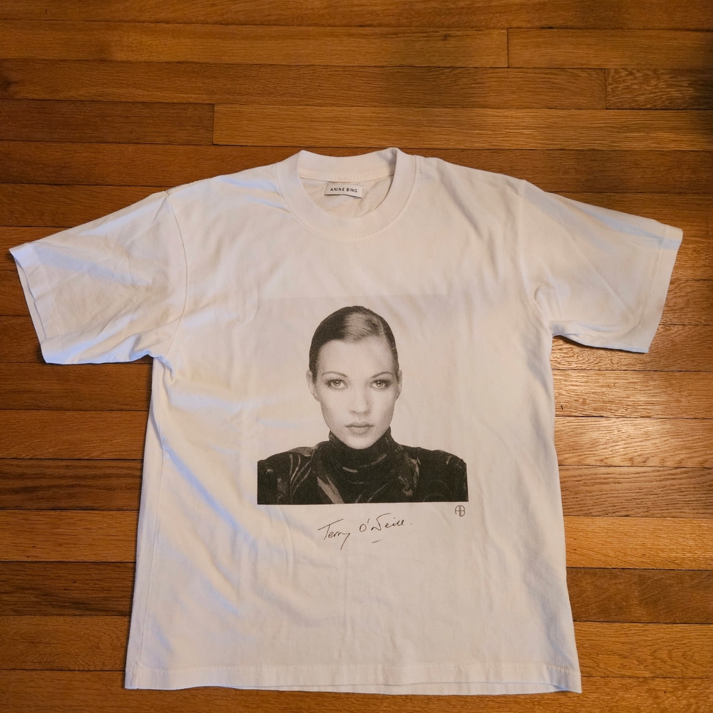 White Graphic Tee by